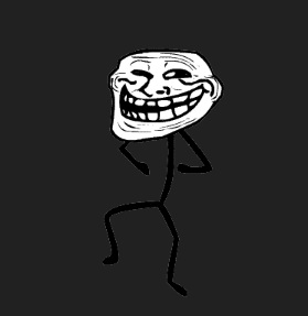 Спрей/Логотип Trollface.